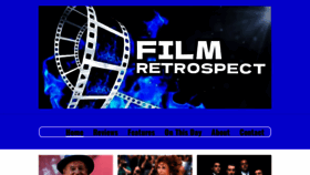 What Filmretrospect.com website looked like in 2023 (This year)