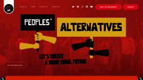 What Fightinequality.org website looked like in 2023 (This year)