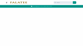 What Falatee.com website looked like in 2023 (This year)