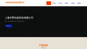 What Fengye01.com website looked like in 2023 (This year)