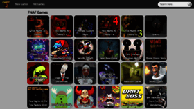 What Fnafgames.io website looked like in 2023 (This year)