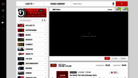 What Filmon.tv website looked like in 2023 (This year)