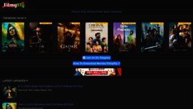 What Filmyfly.art website looked like in 2023 (This year)