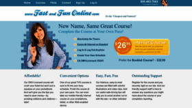 What Fastandfunonline.com website looked like in 2023 (This year)
