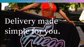 What Fuegopacksmiami.com website looked like in 2023 (This year)