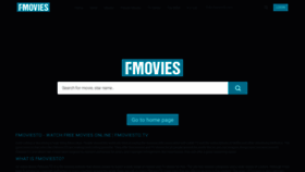 What Fafmovies.com website looked like in 2023 (This year)