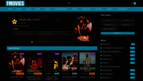 What Fmovie.live website looked like in 2023 (This year)