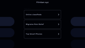 What Filmban.xyz website looked like in 2023 (This year)