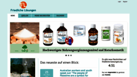 What Friedliche-loesungen.org website looked like in 2023 (This year)