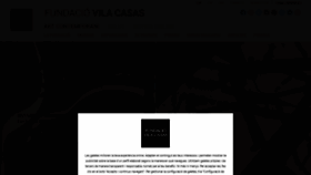 What Fundaciovilacasas.com website looked like in 2023 (This year)