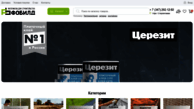 What Fobild.ru website looked like in 2023 (This year)