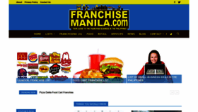 What Franchisemanila.com website looked like in 2023 (This year)