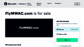 What Flymwac.com website looked like in 2023 (This year)