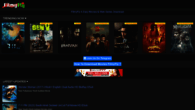 What Filmyfly.mov website looked like in 2023 (This year)