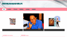 What Fulinlj.cn website looked like in 2023 (This year)