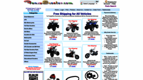 What Fancyscooters.com website looked like in 2023 (This year)