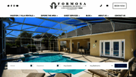What Formosagardensvillas.com website looked like in 2023 (This year)