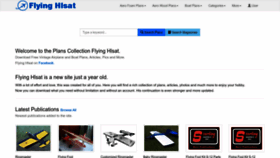 What Flyinghlsat.com website looked like in 2023 (2 years ago)
