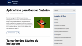 What Futurointeligente.com.br website looked like in 2023 (This year)
