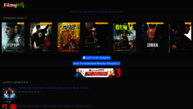 What Filmyfly.lat website looked like in 2023 (This year)
