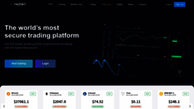 What Fazebit.com website looked like in 2023 (This year)