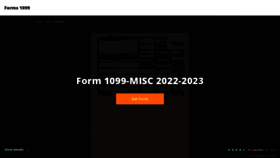 What Forms-1099.com website looked like in 2023 (This year)