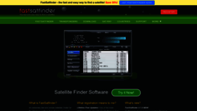 What Fastsatfinder.com website looked like in 2023 (This year)