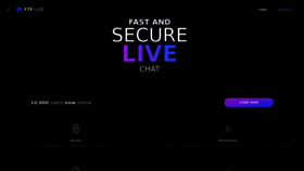 What Ftf.live website looked like in 2023 (1 year ago)