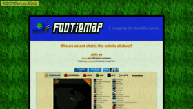 What Footiemap.com website looked like in 2023 (This year)