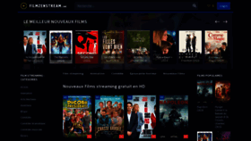 What Filmzenstream.cloud website looked like in 2023 (This year)