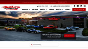 What Fastlanecars.com website looked like in 2023 (1 year ago)