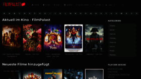 What Filmpalast.best website looked like in 2023 (This year)