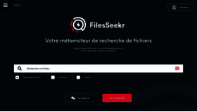 What Files-seekr.com website looked like in 2023 (This year)