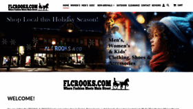 What Flcrooks.com website looked like in 2023 (This year)