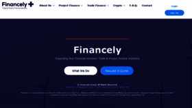 What Financely-group.com website looked like in 2023 (This year)