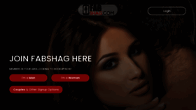 What Fabshag.co.uk website looked like in 2023 (This year)
