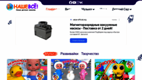 What Forchel.ru website looked like in 2023 (This year)
