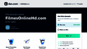 What Filmesonlinehd.com website looks like in 2024 