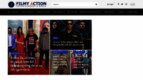 What Filmyaction.com website looks like in 2024 