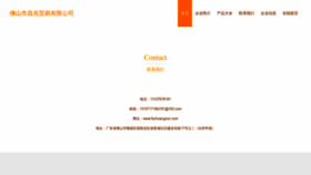 What Fschuangzun.com website looks like in 2024 
