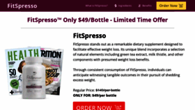 What Fitspressobuynow.us website looks like in 2024 
