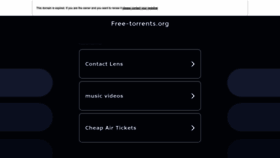 What Free-torrents.org website looks like in 2024 