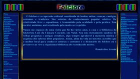 What Folclore.adm.br website looks like in 2024 