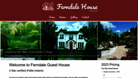 What Ferndalehouse.com website looks like in 2024 