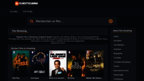 What Filmostreaming.cam website looks like in 2024 