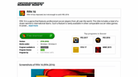 What Fifa-16.secursoft.net website looks like in 2024 