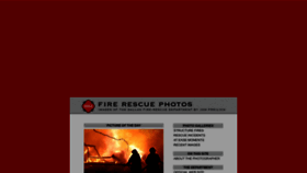 What Firerescuephotos.com website looks like in 2024 
