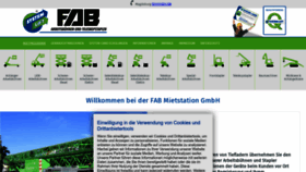 What Fab-arbeitsbuehnen.de website looks like in 2024 