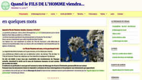 What Fils-de-l-homme.e-monsite.com website looks like in 2024 