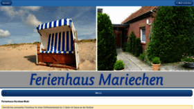 What Ferienhaus-nordsee.mobi website looks like in 2024 